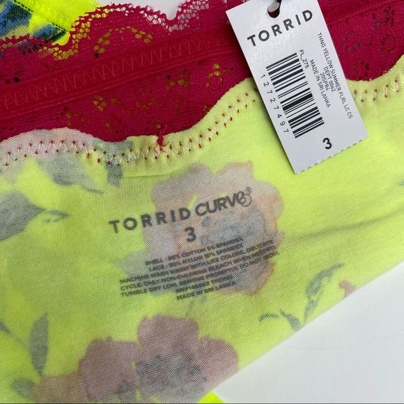 Torrid Women’s Plus Size Thong Panties Set of 2 Size 3X - Picture 2 of 7